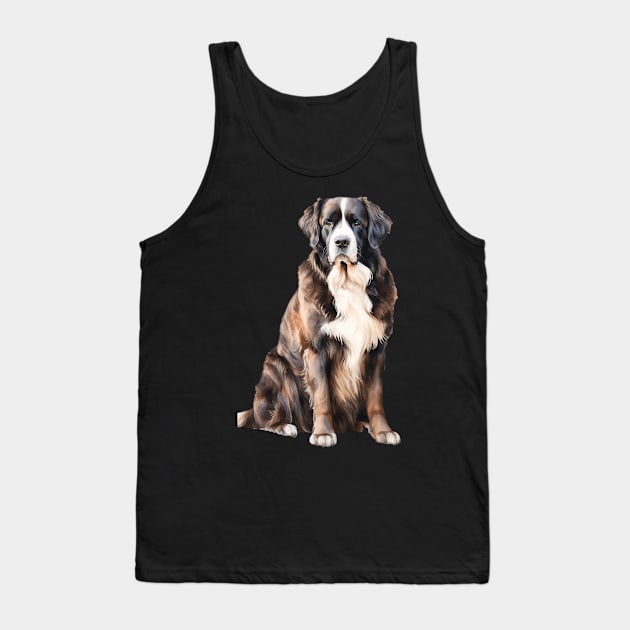 Landseer Tank Top by DavidBriotArt